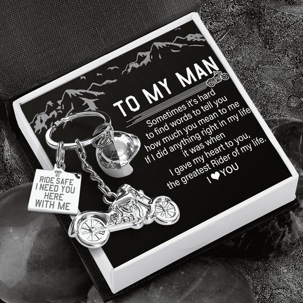 Classic Bike Keychain - To My Man - Ragkt26002