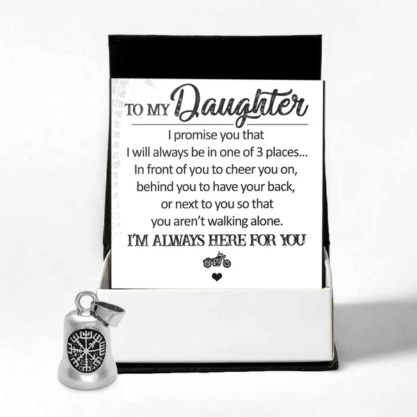 Personalized Viking Compass Bell - Biker - To My Daughter - You Aren't Working Alone - Ragnzv17005