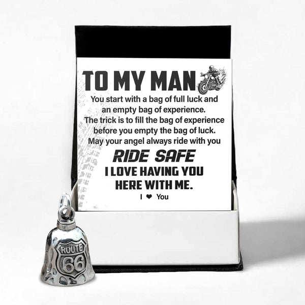 Route 66 Bell - Biker - To My Man - I Love Having You Here With Me - Ragnmg26001