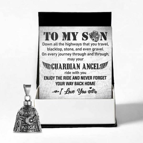 Never Ride Faster Bell - Biker - To My Son - I’m Always Here For You - Ragbbw16004
